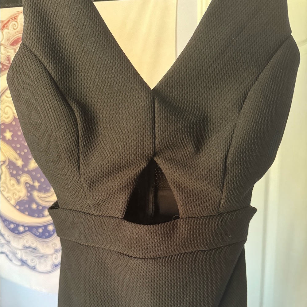 BLACK CUT OUT DRESS
